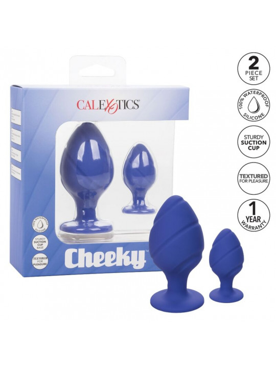 CALEXOTICS - BUTTPLUG CHEEKY VIOLA