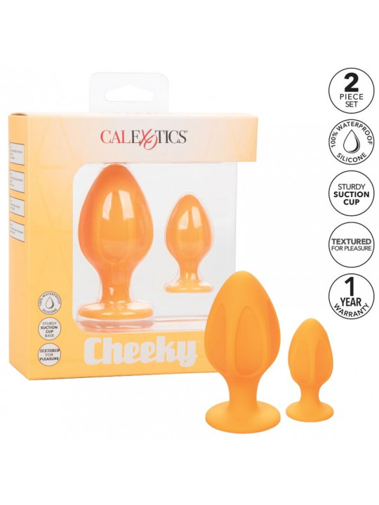 CALEXOTICS - BUTTPLUG CHEEKY ARANCIONE