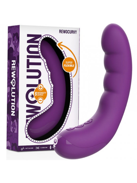 REWOLUTION - VIBRATORE FLESSIBILE RICARICABILE REWOCURVY