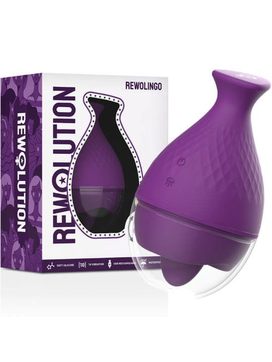 REWOLUTION - VIBRATORE REWOLINGO CON LINGUA