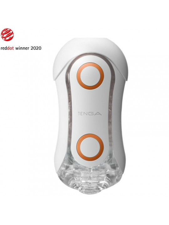 TENGA - MASTURBATORE FLIP ORB STRONG CRASH BIANCO E ARANCIONE