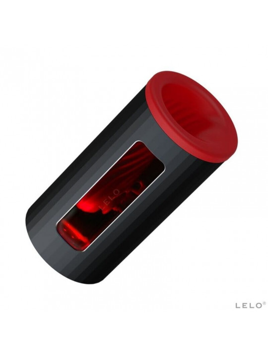 LELO - MASTURBATORE F1S V2 CON TECNOLOGIA SDK ROSSO - NERO