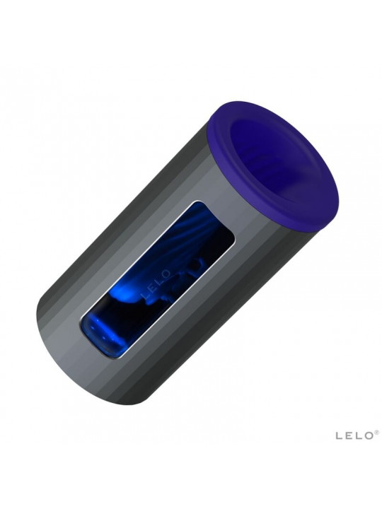 LELO - MASTURBATORE F1S V2 CON TECNOLOGIA SDK BLU E METALLO