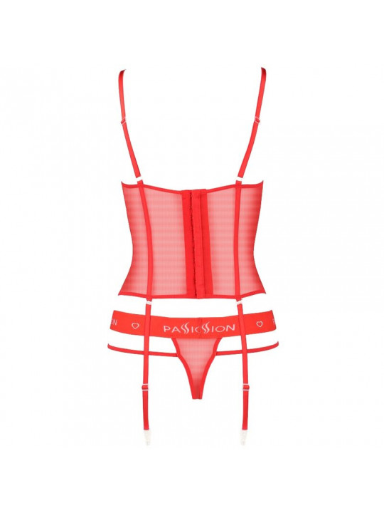 PASSION - CORSETTO KYOKA ROSSO S/M