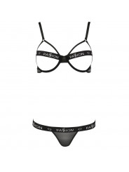 PASSION - SET DUE PEZZI KYOKA NERO S/M