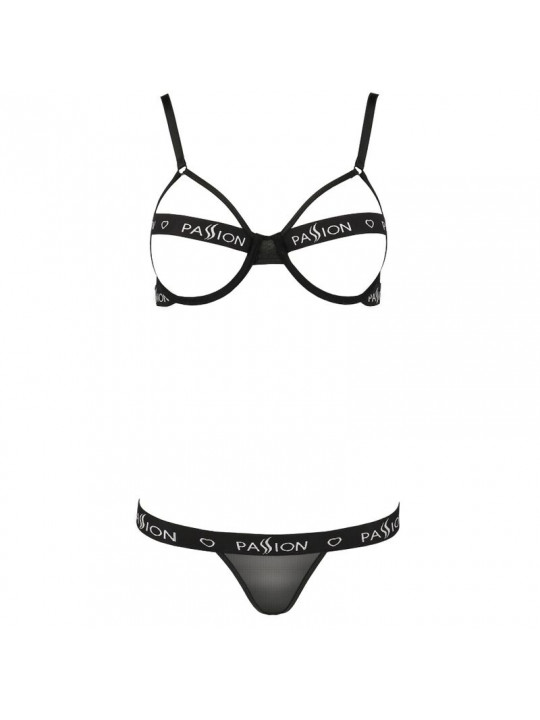 PASSION - SET DUE PEZZI KYOKA NERO S/M