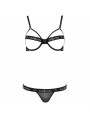 PASSION - SET DUE PEZZI KYOKA NERO S/M