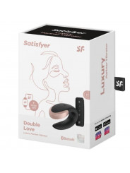 SATISFYER - VIBRATORE DOUBLE LOVE PARTNER DI LUSSO NERO