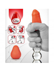 G-VIBE - MASTURBATORE RIUTILIZZABILE UOVO ROSSO