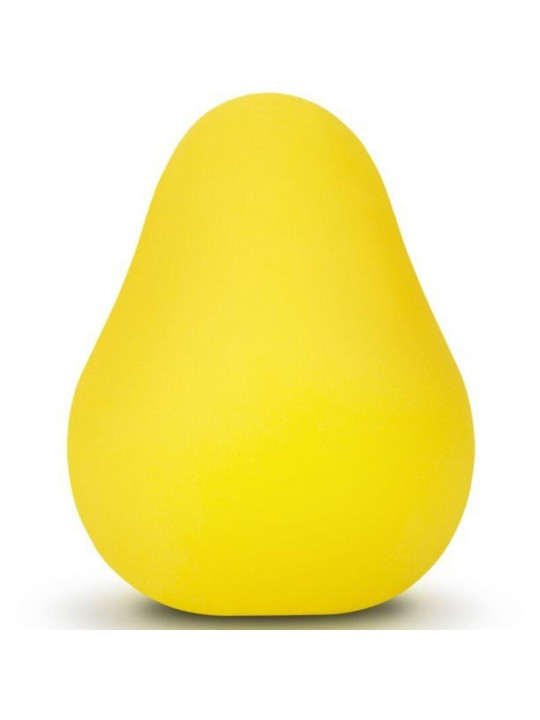 G-VIBE - UOVO MASTURBATORE RIUTILIZZABILE GIALLO STRUTTURATO