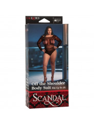 CALEXOTICS - BODY CON SPALLA SCANDAL PLUS TAGLIA