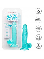 CALEXOTICS - DILDO REGINA TAGLIA BLU 15.3 CM