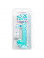 CALEXOTICS - DILDO REGINA TAGLIA BLU 15.3 CM