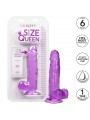 CALEXOTICS - DILDO REGINA TAGLIA VIOLA 15.3 CM