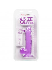 CALEXOTICS - DILDO REGINA TAGLIA VIOLA 15.3 CM