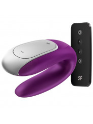 SATISFYER - VIBRATORE DOPPIO PARTNER DIVERTENTE VIOLA