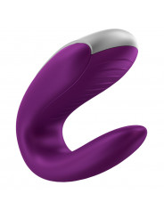 SATISFYER - VIBRATORE DOPPIO PARTNER DIVERTENTE VIOLA