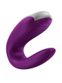 SATISFYER - VIBRATORE DOPPIO PARTNER DIVERTENTE VIOLA