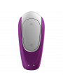 SATISFYER - VIBRATORE DOPPIO PARTNER DIVERTENTE VIOLA