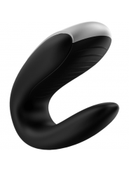 SATISFYER - VIBRATORE DOUBLE FUN PARTNER NERO