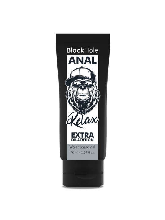 BLACK HOLE - GEL BASE ACQUA DILATAZIONE ANALE 70 ML