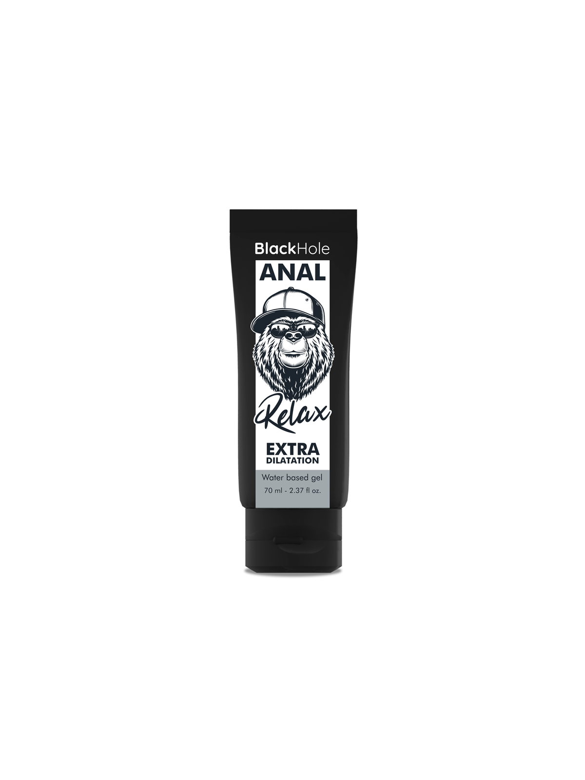 BLACK HOLE - GEL BASE ACQUA DILATAZIONE ANALE 70 ML