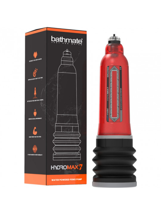 BATHMATE - HYDROMAX 7 AUMENTO DEL PENE ROSSO