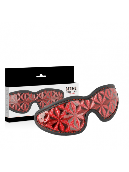 BEGME - MASCHERA CIECA PREMIUM RED EDITION CON FODERA IN NEOPRENE