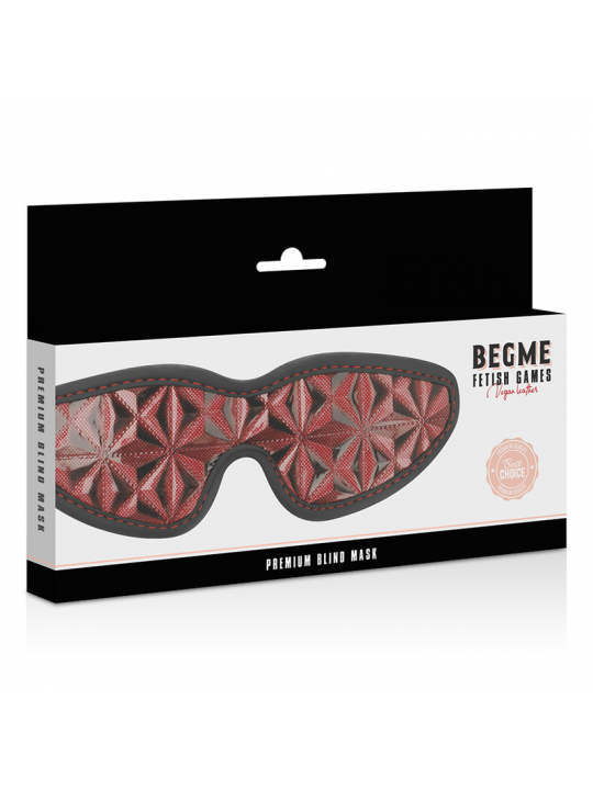 BEGME - MASCHERA CIECA PREMIUM RED EDITION CON FODERA IN NEOPRENE