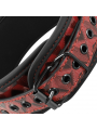 BEGME - COLLARE IN PELLE VEGANA PREMIUM RED EDITION CON FODERA IN NEOPRENE