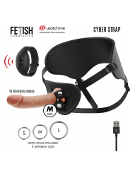 FETISH SUBMISSIVE CYBER STRAP - IMBRAGATURA CON TELECOMANDO TECNOLOGIA DILDO WATCHME M