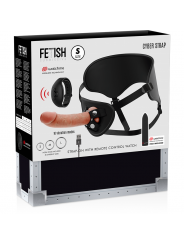 FETISH SUBMISSIVE CYBER STRAP - IMBRAGATURA CON DILDO E TELECOMANDO BULLET TECNOLOGIA WATCHME S