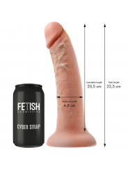 FETISH SUBMISSIVE CYBER STRAP - IMBRAGATURA CON DILDO E TELECOMANDO BULLET TECNOLOGIA WATCHME L