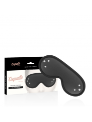 COQUETTE CHIC DESIRE - MASCHERA FANTASIA VEGANA IN PELLE CON FODERA IN NEOPRENE