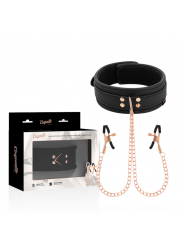 COQUETTE CHIC DESIRE - COLLANA CON PINZA PER CAPEZZOLI FANTASIA CON FODERA IN NEOPRENE