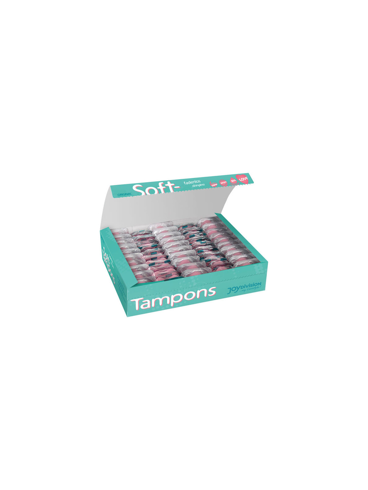 JOYDIVISION SOFT-TAMPONS - TAMPONI MORBIDI ORIGINALI MINI X 50 UNITÀ