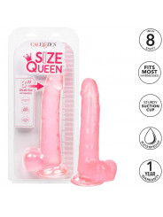 CALEXOTICS - DILDO REGINA TAGLIA ROSA 20.3 CM