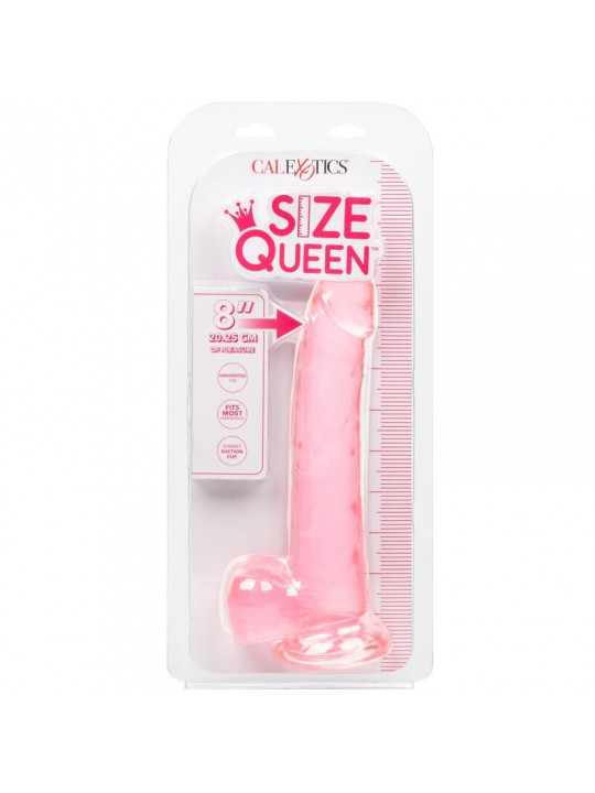 CALEXOTICS - DILDO REGINA TAGLIA ROSA 20.3 CM