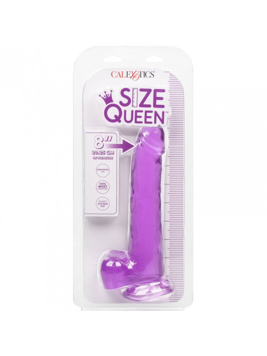 CALEXOTICS - DILDO REGINA TAGLIA VIOLA 20.3 CM