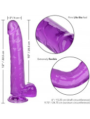 CALEXOTICS - DILDO REGINA TAGLIA VIOLA 25.5 CM