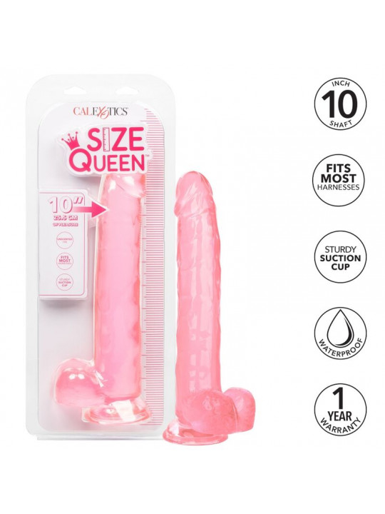 CALEXOTICS - DILDO REGINA TAGLIA ROSA 25.5 CM