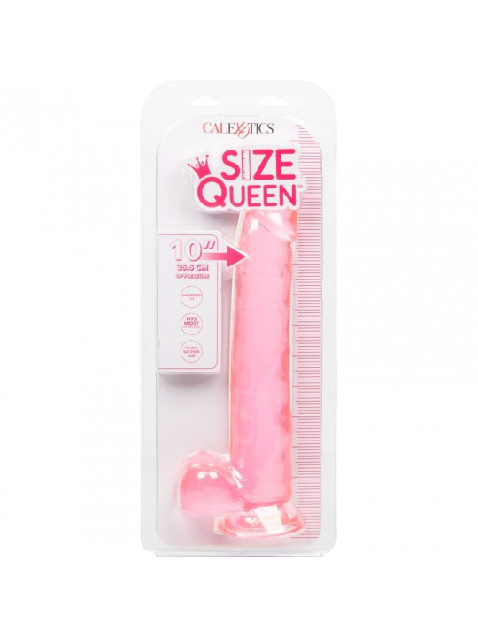 CALEXOTICS - DILDO REGINA TAGLIA ROSA 25.5 CM