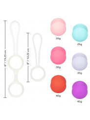 CALEXOTICS - SHE-OLOGY SET BOLAS KEGEL INTERCAMBIABILI