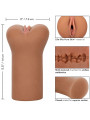 CALEXOTICS - BOUNDLESS VULVA STROKER PELLE CARAMELLO