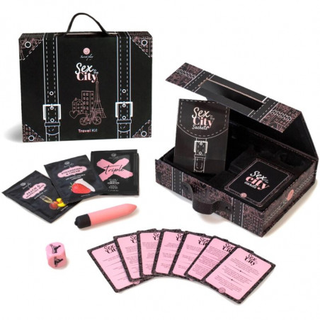 SECRETPLAY - KIT DA VIAGGIO SESSO IN CITTÀ (ES/EN/DE/FR/NL/PT)