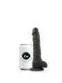 COCK MILLER - IMBRACATURA + COCKSIL ARTICOLABILE DENSIT SILICONE NERO 18 CM