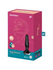 SATISFYER - PLUG ILICIOUS 2 PLUG VIBRATORE NERO