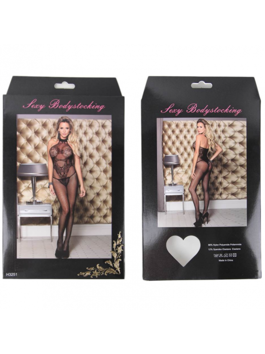 QUEEN LINGERIE - BODYSTOCKING SCHIENA NUDA S/L