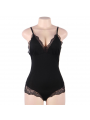 QUEEN LINGERIE - TEDDY IN PIZZO L/XL