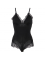 QUEEN LINGERIE - TEDDY IN PIZZO L/XL